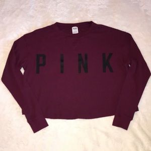 PINK Victoria’s Secret Oversized Long Sleeve Shirt